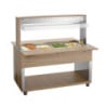 Chariot Buffet Chaud - 4 x GN 1/1