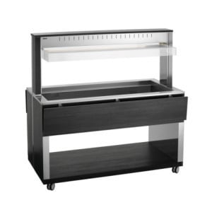 Chariot Buffet Chaud - 4 x GN 1/1
