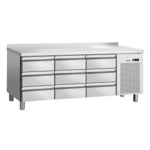 Pozitivni rashladni stol s 9 ladica GN 1/1