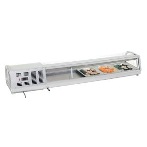 Présentoir Réfrigéré à Sushis - 5 x GN 1/2