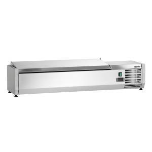Saladette Hladnjak za postavljanje Inox - 5 x GN 1/4