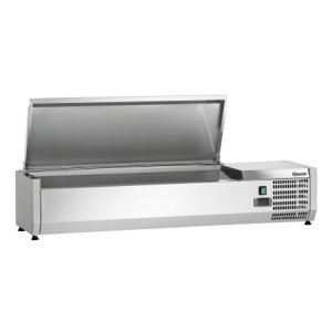 Saladette Hladnjak za postavljanje Inox - 5 x GN 1/4
