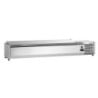 Saladette Réfrigérée à Poser Inox - 7 x GN 1/4