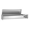 Saladette Réfrigérée à Poser Inox - 7 x GN 1/4