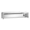 Saladette Hladnjak za postavljanje Inox - 3 x GN 1/3 + 1 x GN 1/2