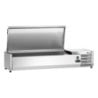 Saladette Hladnjak za postavljanje Inox - 3 x GN 1/3 + 1 x GN 1/2