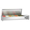 Saladette Hladnjak za postavljanje Inox - 5 x GN 1/3 + 1 x GN 1/2