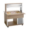 Chariot Buffet Chaud - 3 x GN 1/1