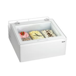 Vitrine za sladoled za postavljanje - 3 x 5 L - Bartscher
