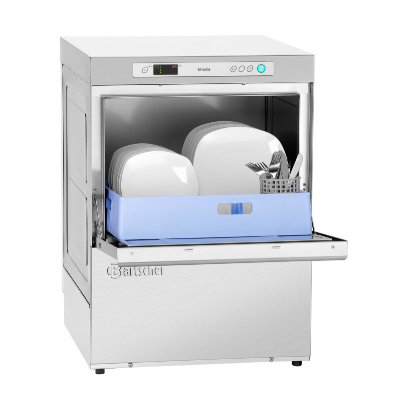 Dishwasher with Drain Pump and Detergent Dispenser - 50 x 50 cm - Bartscher Dishwasher with Drain Pump and Detergent Dispenser - 50 x 50 cm - Bartscher