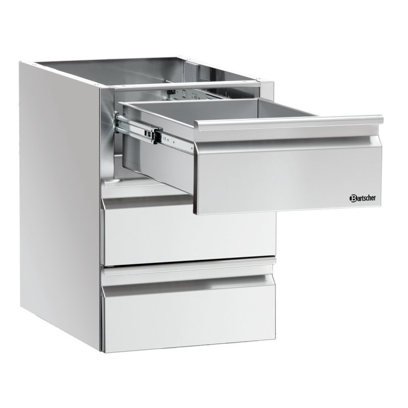 Colonne Tiroirs 3 x GN 1/1 - Bartscher Colonne Tiroirs 3 x GN 1/1 - Bartscher