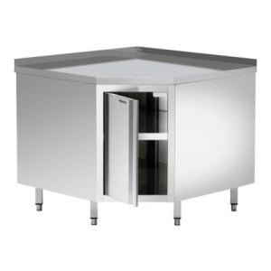 Meuble d'Angle en Inox - L 1000 x P 1000 mm - Bartscher
