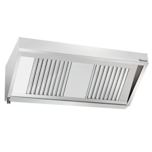 Zidna napa s motorom i rasvjetom - L 1500 x P 700 mm - Bartscher