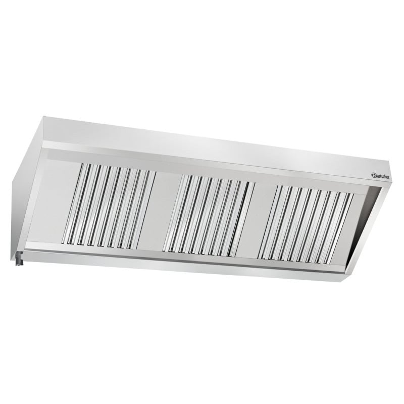 Hotte Murale avec Moteur et Eclairage - L 1800 x P 700 mm - Bartscher