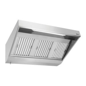 Hotte Murale avec Moteur et Eclairage - L 1500 x P 900 mm - Bartscher