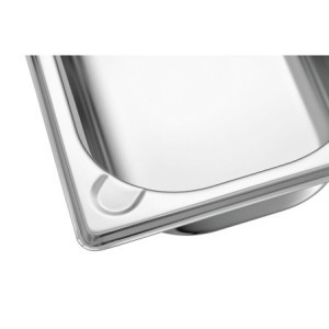 Bac Gastro GN 1/4 Basic Line - Profondeur 65 mm - 1,8 L - Bartscher