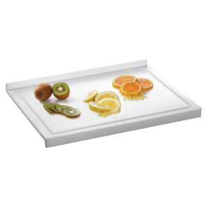 Daska za rezanje 415 x 300 mm - Bijela - 10 mm debljine - Bartscher