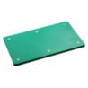 Daska za rezanje 530 x 325 mm - Zelena - 20 mm debljine - Bartscher