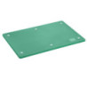 Daska za rezanje 600 x 400 mm - Zelena - 16 mm debljine - Bartscher