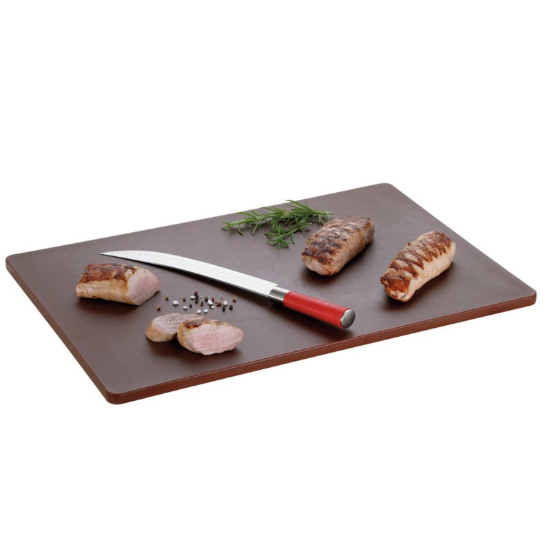 Daska za rezanje 600 x 400 mm - Smeđa - 16 mm debljine - Bartscher Daska za rezanje 600 x 400 mm - Smeđa - 16 mm debljine - Bartscher