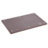 Daska za rezanje 600 x 400 mm - Smeđa - 16 mm debljine - Bartscher