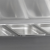 Saladette à Poser Couvercle Inox - Statique - 7 GN 1/4 - TEFCOLD