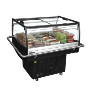 Hladnjak s Kliznim Staklenim Poklopcem - 105 L - TEFCOLD
