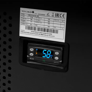 Hladnjak s Kliznim Staklenim Poklopcem - 105 L - TEFCOLD