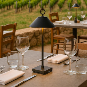 Touch LED Table Lamp - Black Marsh - Ubiqua