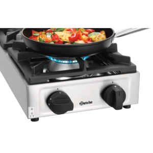 Plinski štednjak s 2 plamenika - 11000 W