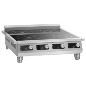 Indukcijska ploča s 4 plamenika - 14000 W