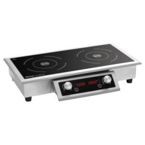 Indukcijska ploča s 2 plamenika - 7000 W