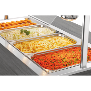 Hot Buffet Trolley Child - 4 x GN 1/1