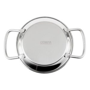 Mini posuda za paellu od nehrđajućeg čelika 120mm - Gastronoble