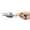 Mini posuda za paellu od nehrđajućeg čelika 120mm - Gastronoble