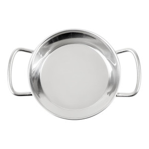 Mini posuda za paellu od nehrđajućeg čelika 150mm - Gastronoble