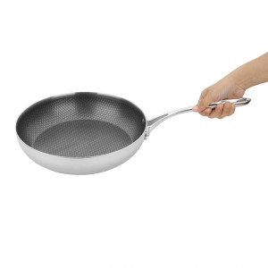Sauteuse od nehrđajućeg čelika 28 cm - Gastronoble