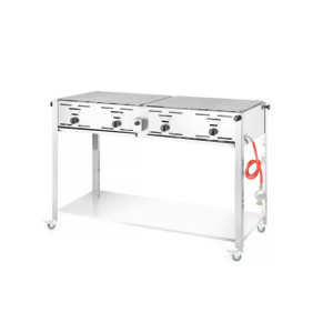 Plinski roštilj visoke kapacitete Grill-Master Quattro - Marka HENDI