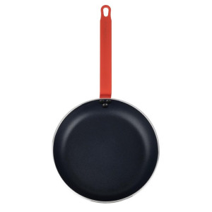 Tava od aluminija s neprianjajućim slojem Teflon Crvena ručka 240mm - Gastronoble