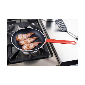 Tava od aluminija s neprianjajućim slojem Teflon Crvena ručka 240mm - Gastronoble