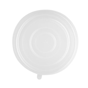 Recyclable PET Fiesta Lids for 400/500 ml Bowls - Pack of 50 - Gastronoble