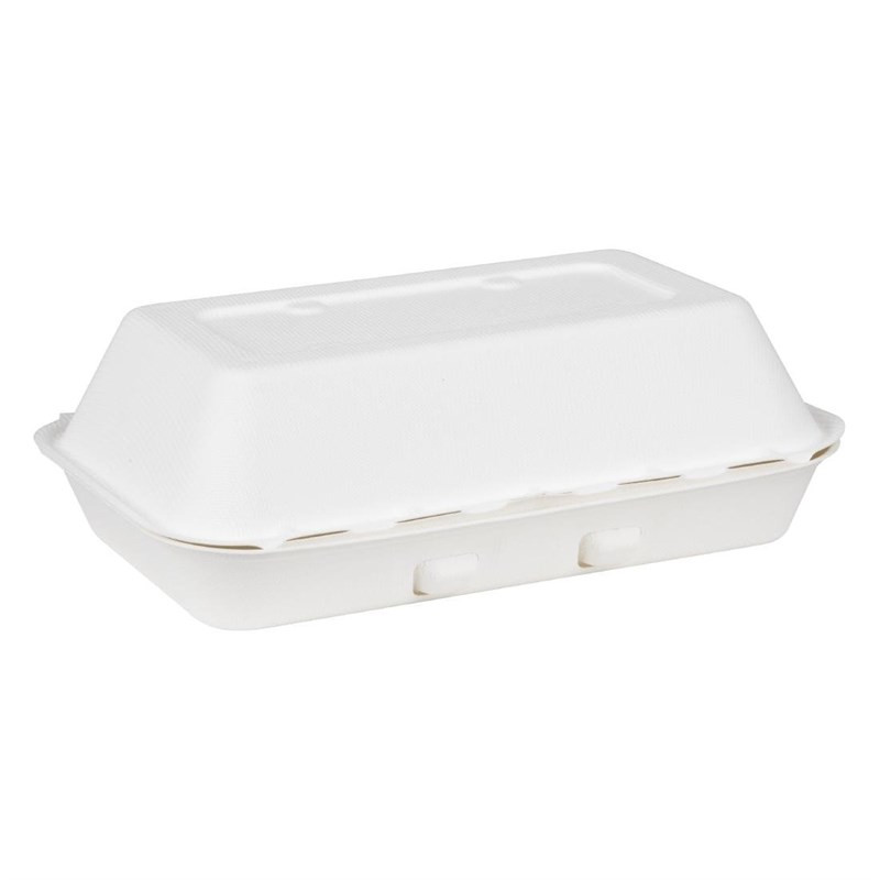 Compostable Bagasse Food Trays Fiesta 400x335mm - Pack of 200 - Fiesta Green Compostable Bagasse Food Trays Fiesta 400x335mm - Pack of 200 - Fiesta Green