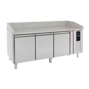 Table za pripremu pizze s 3 vrata - 410 L - CombiSteel