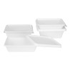 Kompostabilne posude za hranu od bagase 1000ml - Paket od 100 - Fiesta Green