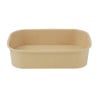Barquettes Alimentaires Rectangulaires Recyclable 500 ml - Lot de 300 - Fiesta Green