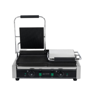 Grill Panini Double - Rebraste Ploče - Dynasteel