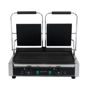 Grill Panini Double - Rebraste Ploče - Dynasteel