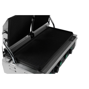 Grill Panini Double - Rebraste Ploče - Dynasteel