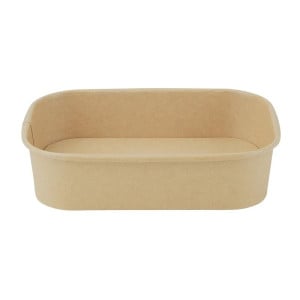 Barquettes Alimentaires Rectangulaires Recyclable 750 ml - Lot de 300 - Fiesta Green