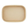 Rectangular Recyclable Food Trays 1L - Pack of 300 - Fiesta Green